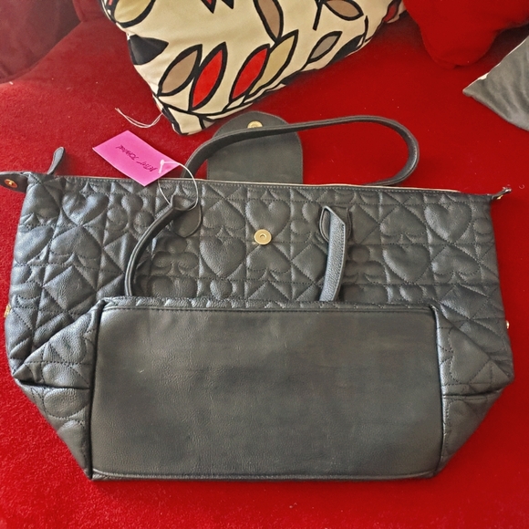 NWT Betsy Johnson Solitaire Tote Bag - Picture 4 of 13